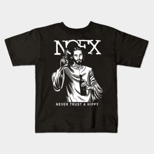 Nofx Never Trust A Hippy Vintage HD Classic Style Kids T-Shirt